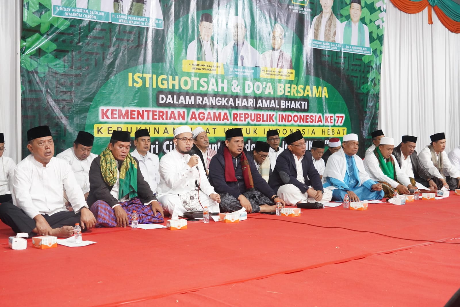 Malam Pergantian Tahun, Pemkot Cilegon Gelar Istighosah dan Doa Bersama