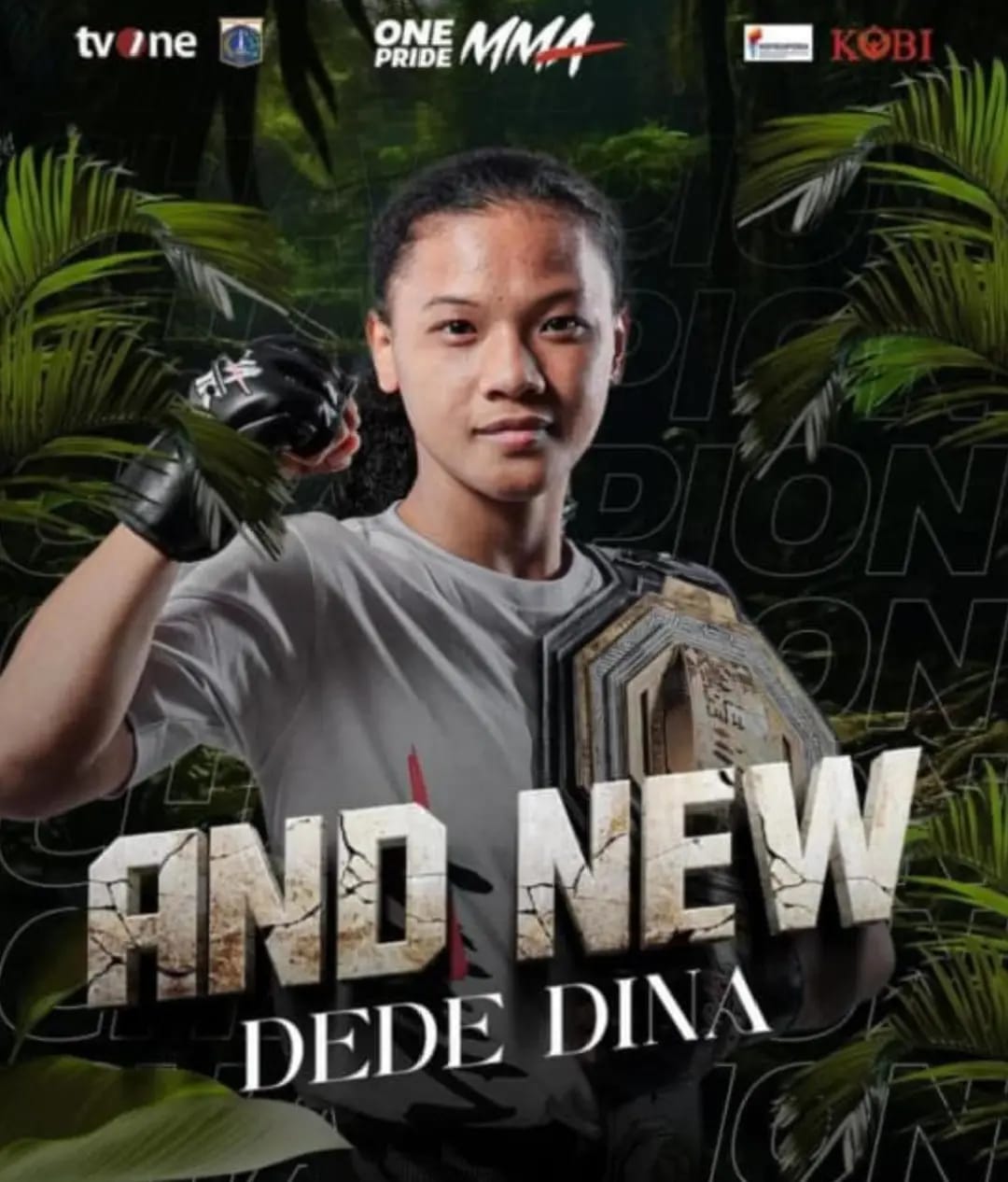 Sang Juara Women Strawweigh One Pride MMA Dari Kota Serang Banten