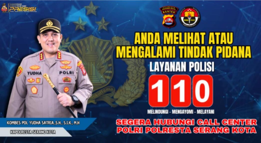 Call Center “110” Polresta Serkot Melayani Masyarakat 24 Jam