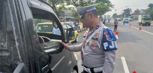 Puluhan Pengendara Terjaring Ops Patuh Maung 2025 Yang Dilaksanakan Ditlantas Polda Banten Di Hari ke 4