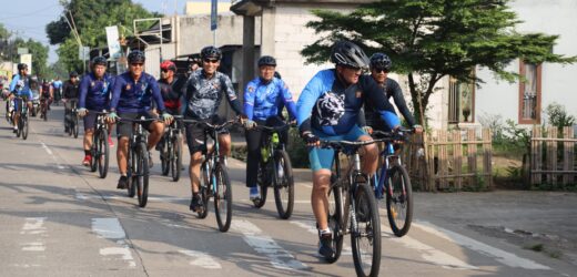 Pererat Sinergi, Polda Banten Laksanakan Fun Bike dan Bakti Sosial