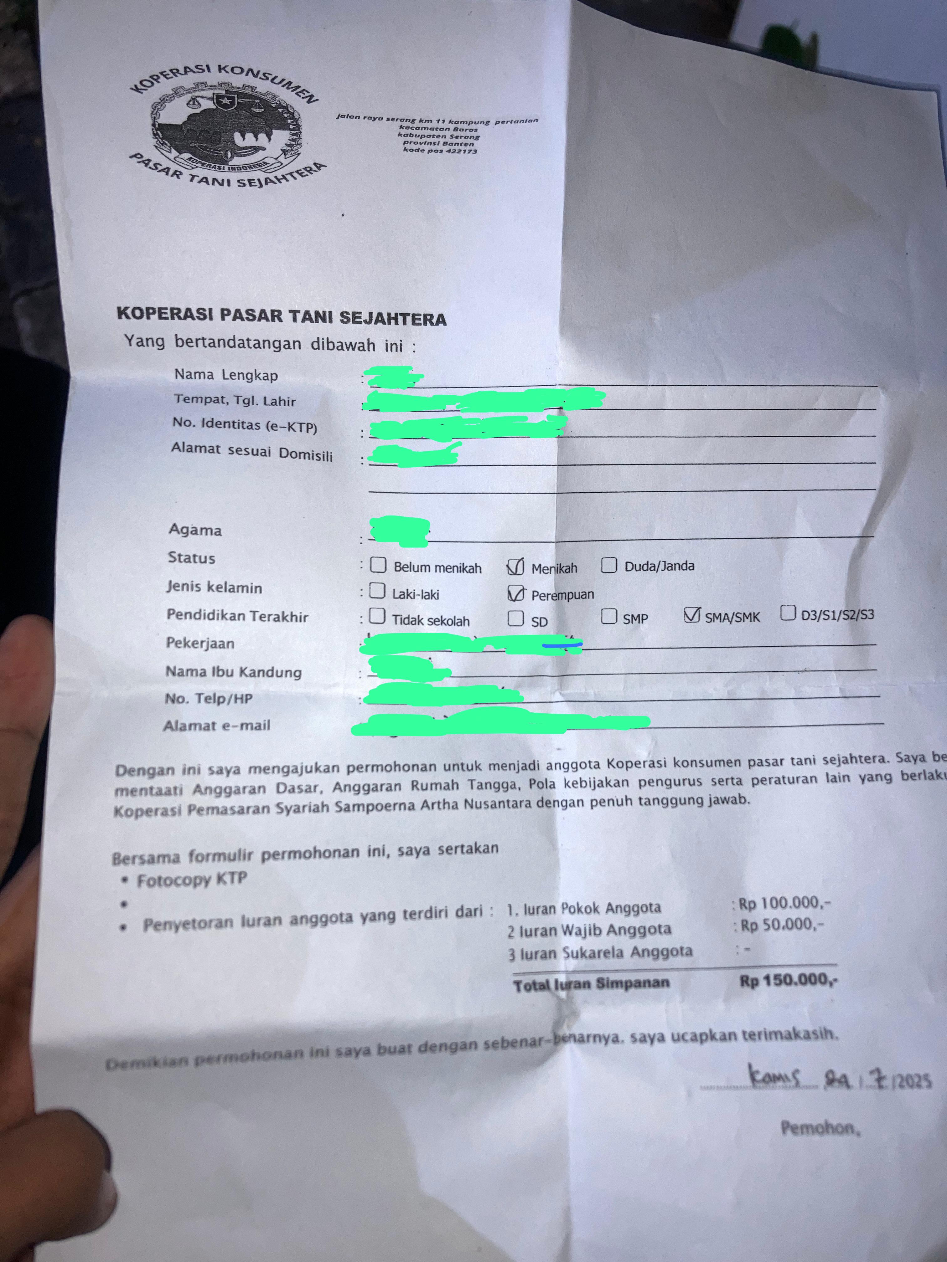 Pemprov Banten Dinilai Tutup Mata Terkait kisruh Koperasi Tani Sejahtera