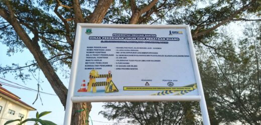 Pekerjaan Rehabilitasi Ruas Jalan Warung Jaud – Kasemen  Tahap Pelaksanaan Harus Diawasi Semua Pihak