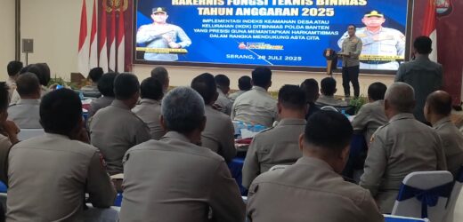Kapolda Banten: Fungsi Binmas Garda Terdepan Polri dalam Mewujudkan Harkamtibmas Presisi dan Mendukung Indonesia Emas 2045