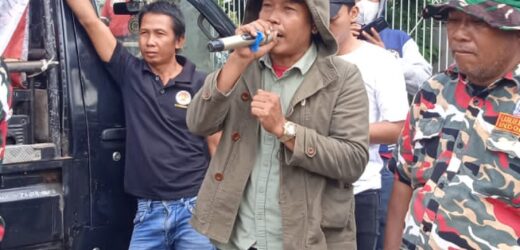 Aliansi Serang Utara (AL-SERUT) Geruduk Kantor Dindik Kabupaten Serang dan Pendopo Bupati Serang