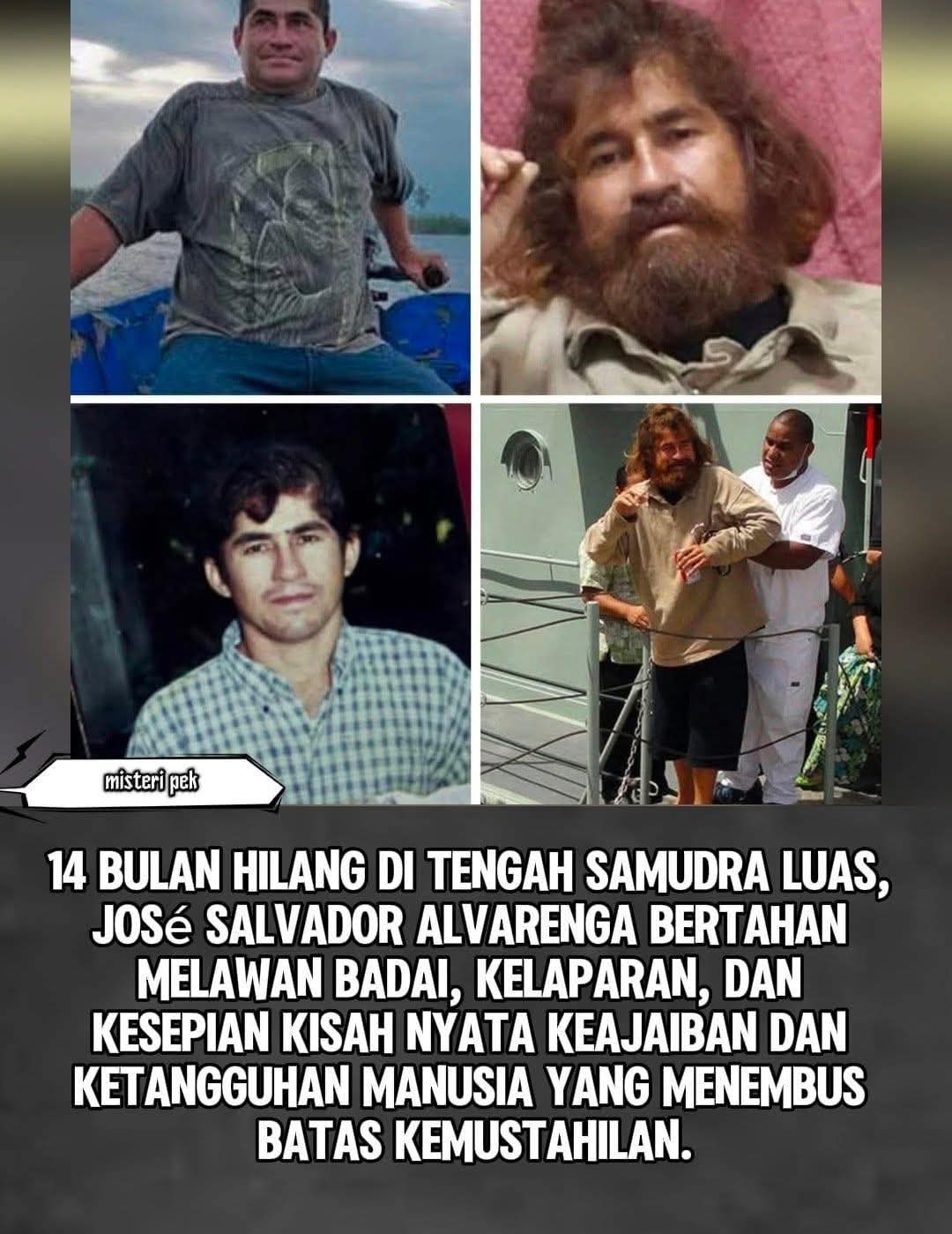 José Salvador Alvarenga: Nelayan yang Hilang 14 Bulan Hanyut 10.000 Km di Samudra Pasifik