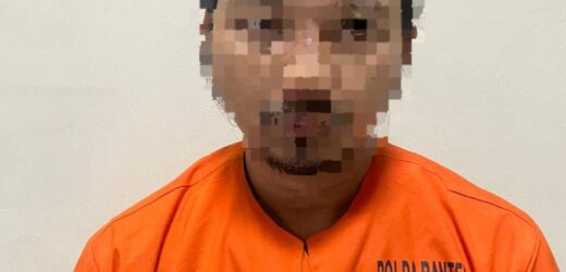 Ayah Cabuli Anak Tiri Ditangkap Ditreskrimum Polda Banten