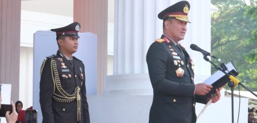 Kapolda Banten Hadiri Upacara Pengibaran Bendera Peringatan HUT ke-80 RI