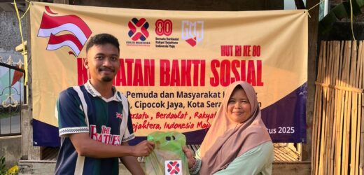 Koalisi Mahasiswa Demokrasi Indonesia Laksanakan Bakti Sosial dalam Rangka Peringati HUT RI ke-80