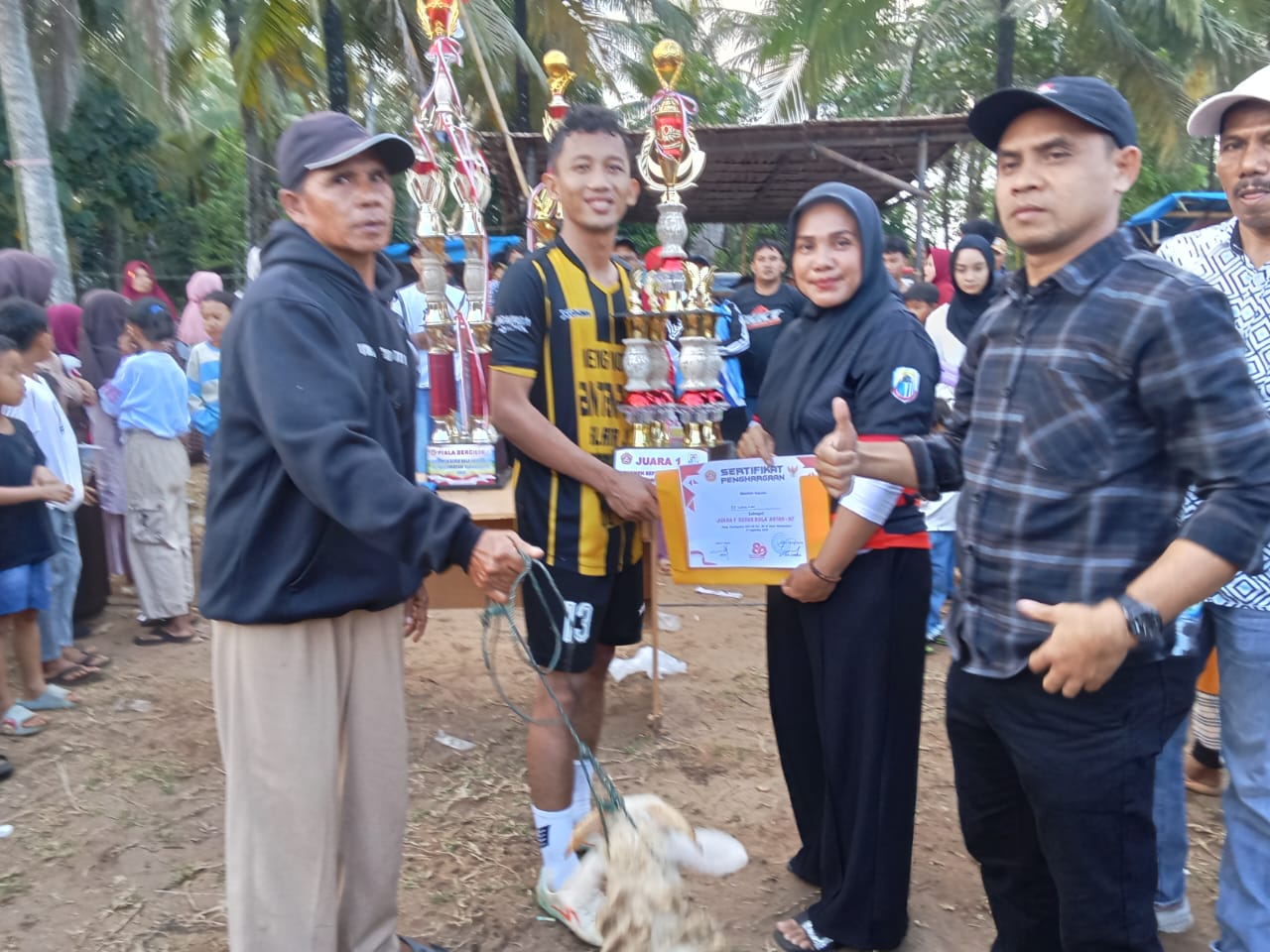 PHBN & Karang Taruna Desa Wanasalam Sukses Gelar Turnamen Sepak Bola Antar RT