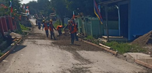 Program Gubernur Banten, Pekerjaan Jalan Pejuang Empat Lima, Diduga Tidak Sesuai Spek.