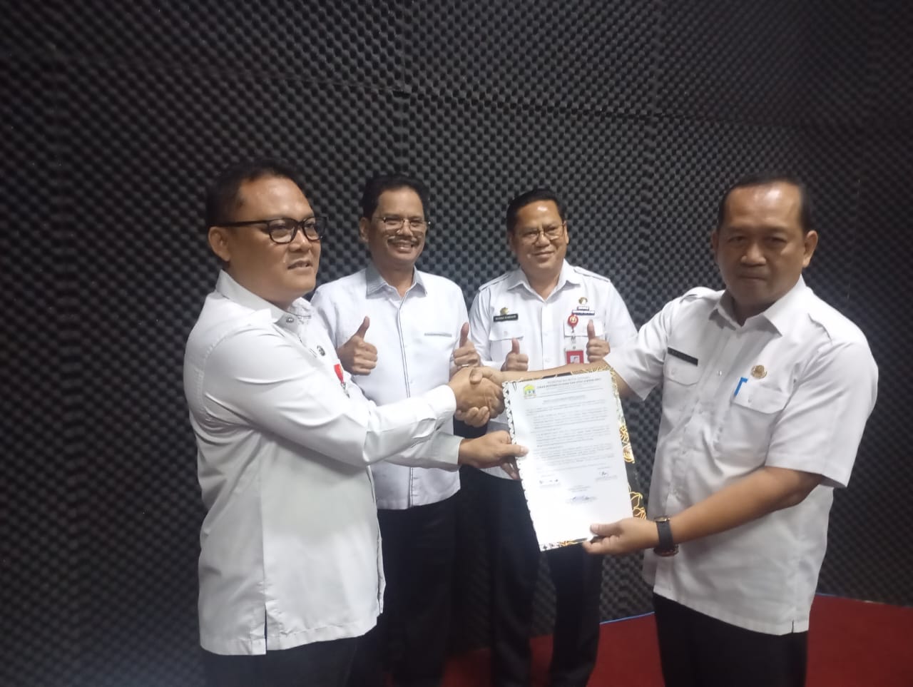 Sertijab Disdukcapil, Pejabat Pimpinan Tinggi Pratama Kota Serang