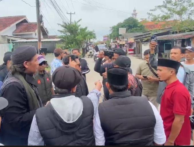 Aksi Massa Demo Di Sawahluhur Diduga Hanya Membuat Gaduh.