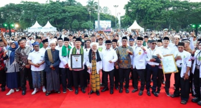 Festival Keceran Pecahkan Rekor MURI Dengan 1500 Pelajar Banten