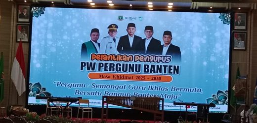 Pelantikan Pengurus PW PERGUNU Banten Masa Khidmat 2025–2030