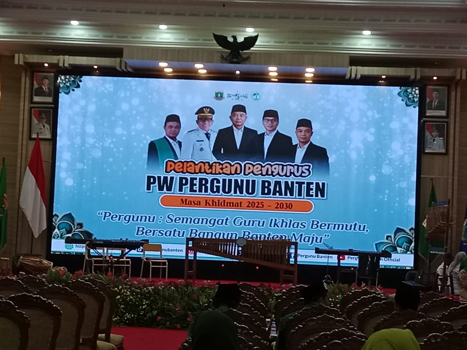 Pelantikan Pengurus PW PERGUNU Banten Masa Khidmat 2025–2030