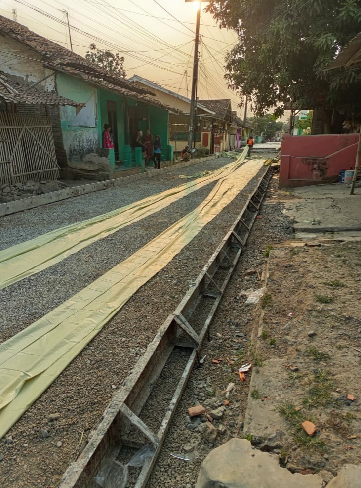 Proyek Betonisasi Ruas Jalan Sadik-Simangu Tersendat, Diduga Kontraktor Tidak Mempunyai Modal