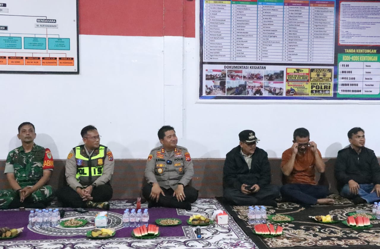 Kapolres Cilegon Ajak Warga Perkuat Keamanan Lingkungan Dengan Poskamling
