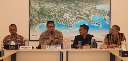 Korsabahara Baharkam Polri Gelar “Bintek” Program Prioritas Polri Di Destinasi Pariwisata Super Prioritas NTB