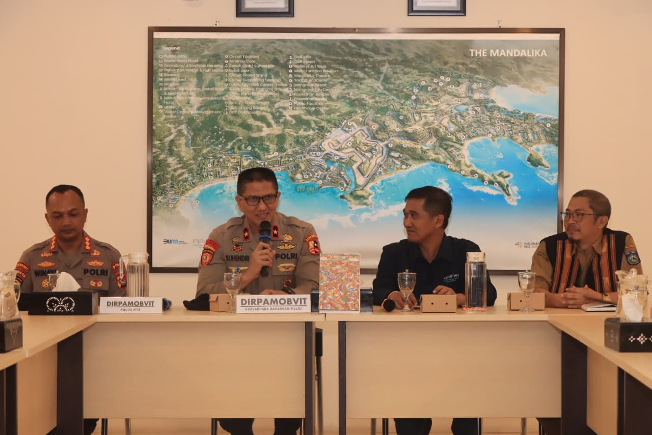 Korsabahara Baharkam Polri Gelar “Bintek” Program Prioritas Polri Di Destinasi Pariwisata Super Prioritas NTB