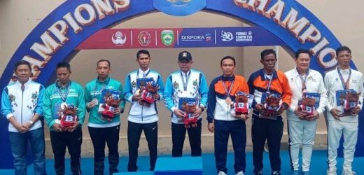 ASN Kota Cilegon Meraih Medali Emas pada PON Korpri XVII 2025 di Kota Palembang