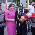 Upacara Purnabakti dan Tradisi Farewell, Polres Cilegon Lepas Purnawirawan Kompol Chotidjah dengan Penuh Keharuan