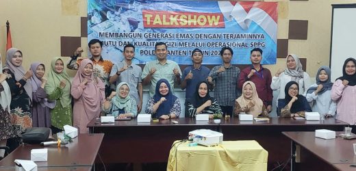 SPPG Polda Banten Siap Jadi Role Model, Jaga Mutu dan Gizi Berkualitas Demi Generasi Emas 2045.