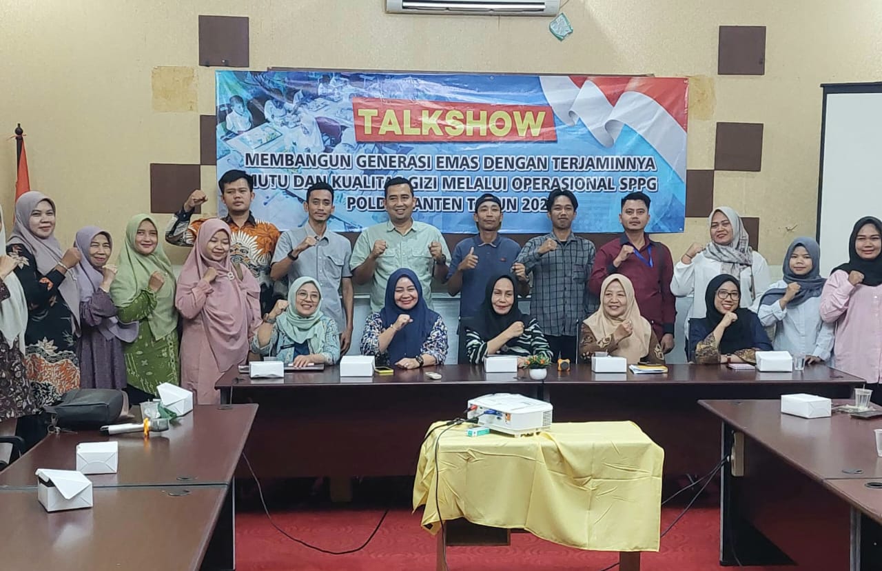 SPPG Polda Banten Siap Jadi Role Model, Jaga Mutu dan Gizi Berkualitas Demi Generasi Emas 2045.