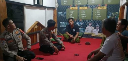 Untuk Menyerap Aspirasi dan Masukan Dari Warga, Jajaran Polres Serang dan Polsek Rutin Patroli Sambangi Poskamling