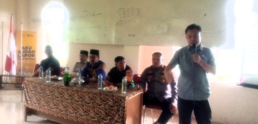 Sosialisasi Optimasi Daerah Aliran Sungai Cidanau oleh Konsultan PT Krakatau Tirta Industri