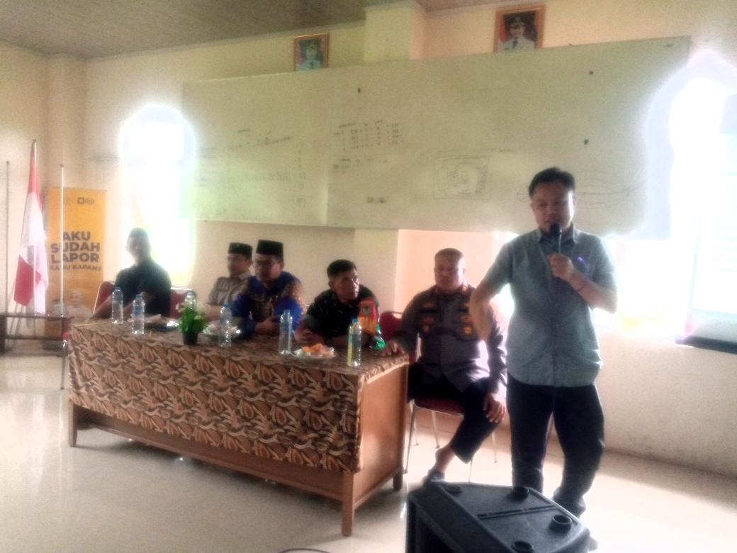 Sosialisasi Optimasi Daerah Aliran Sungai Cidanau oleh Konsultan PT Krakatau Tirta Industri