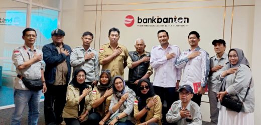 Harmonis dan Bersinergi dalam Membangun Banten, Forum Wartawan Banten (FWB) Kunjungi Bank Banten