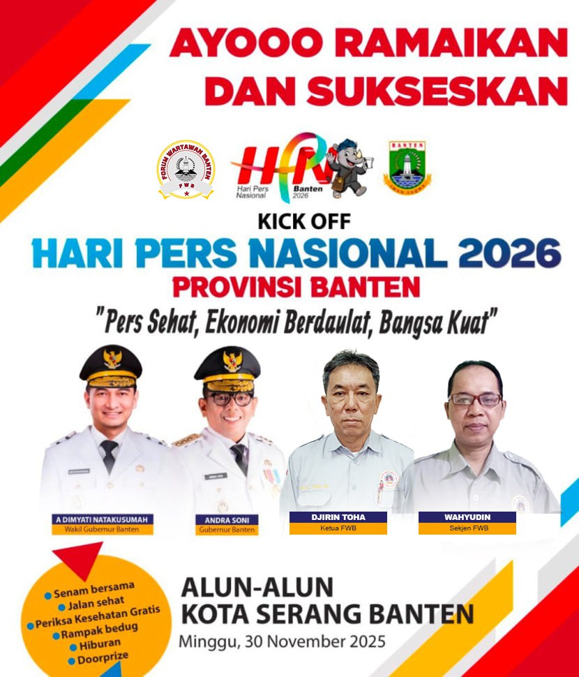 Forum Wartawan Banten Harap HPN di Banten Libatkan Seluruh Elemen Pers