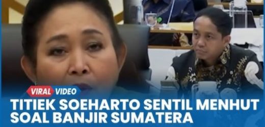 (GERAM) Truk Kayu Raksasa Lewat Dua Hari Setelah Banjir Bandang, Titiek Soeharto Ngamuk: Mengejek Bangkai Korban, Kurang Ajar !