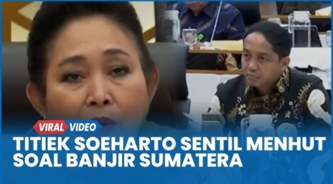 (GERAM) Truk Kayu Raksasa Lewat Dua Hari Setelah Banjir Bandang, Titiek Soeharto Ngamuk: Mengejek Bangkai Korban, Kurang Ajar !