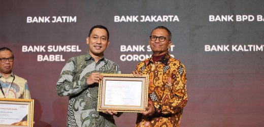 Bank Banten Raih Penghargaan Sebagai Perbankan Daerah Terpopuler pada Disway Award 2025