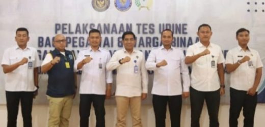Lapas Kelas IIA Serang Gelar Tes Urine Massal, Seluruh Peserta Dinyatakan Negatif