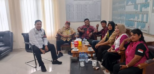 FORUM WARTAWAN BANTEN (FWB) KABUPATEN SERANG BERSILATURAHMI DENGAN KPLP LAPAS II A CILEGON