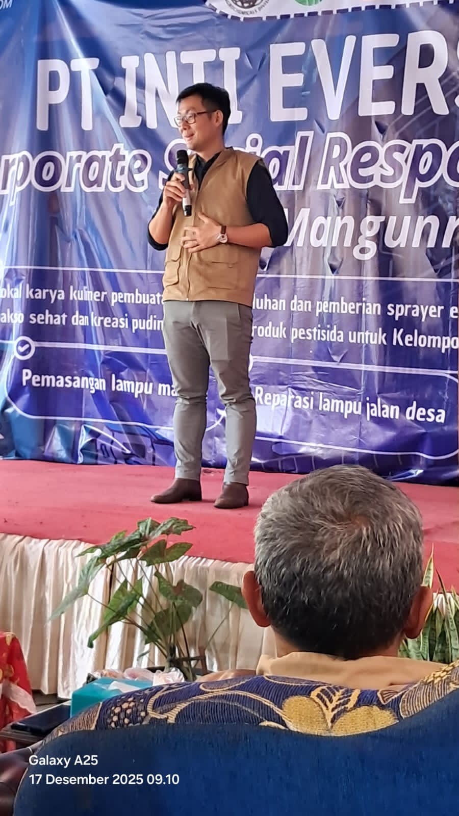 PT INTI EVERSPRING Memberikan CSR Ke Desa Mangunreja Pulo Ampel