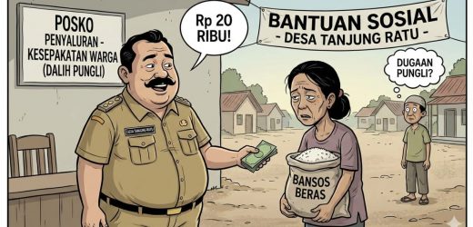 Bansos Beras Di Pungut Rp 20 Ribu Per KPM,” Dalih Kesepakatan Warga”