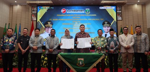 Pemprov Banten, Kabupaten Lebak, dan Kota Serang Lanjutkan Pengelolaan RKUD di Bank Banten