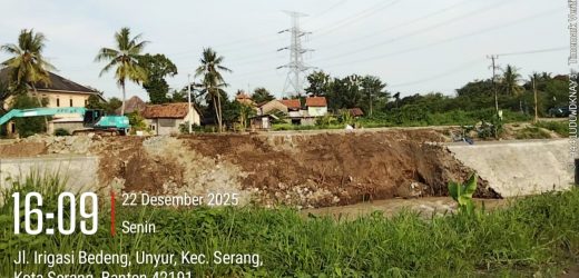 Pekerjaan Pengawasan TPT, Balai Besar Banten Ambruk