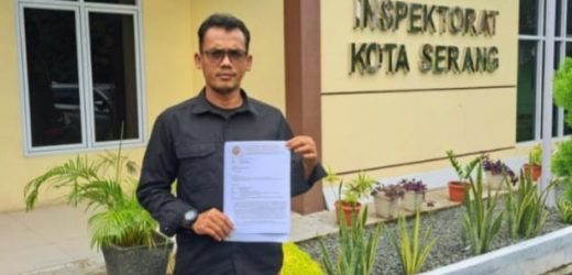 LSM Siliwangi Bersatu Resmi Laporkan Lurah Serang ke Inspektorat Kota Serang