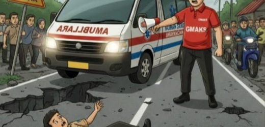 Diduga Merenggut Nyawa Akibat Jalan Rusak Di Wilayah Gardu Tanjak Pandeglang