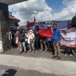 Puluhan Masa Lembaga KPK-Nusantara Banten, Geruduk Kantor BPJN Banten