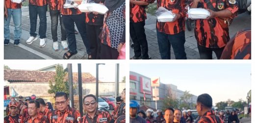 Pemuda Pancasila PAC CIPOCOK JAYA Berbagi NASI BOX &  Takzil di Wilayah Kota Serang