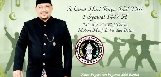 Ketua PPSB H.Tb.Masduki, SE,. Ucapkan Selamat Hari Raya Idul Fitri 1447 H/2026 H.