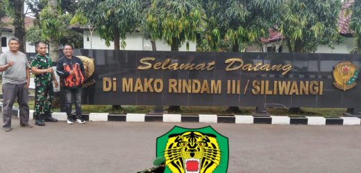 Silaturahmi Lebaran: Ketua PAC Walantaka Kunjungi Markas Rindam III Siliwangi Bandung