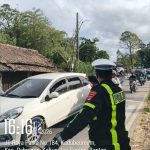 Polresta Serang Kota Laksanakan Rekayasa Lalu Lintas di Jalur Wisata Palima Cinangka