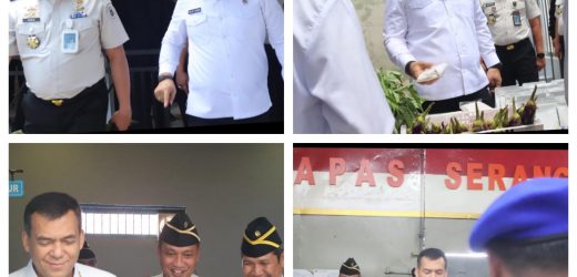 Wakil Menteri Imigrasi dan Pemasyarakatan, Tinjau Lapas Serang